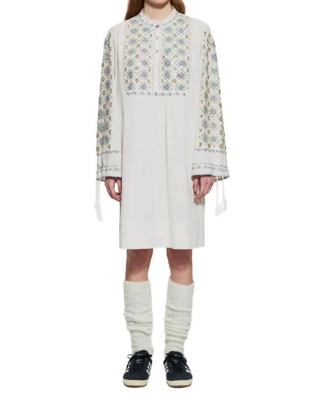 Durable Fashion Picks Joana Dress In Cream