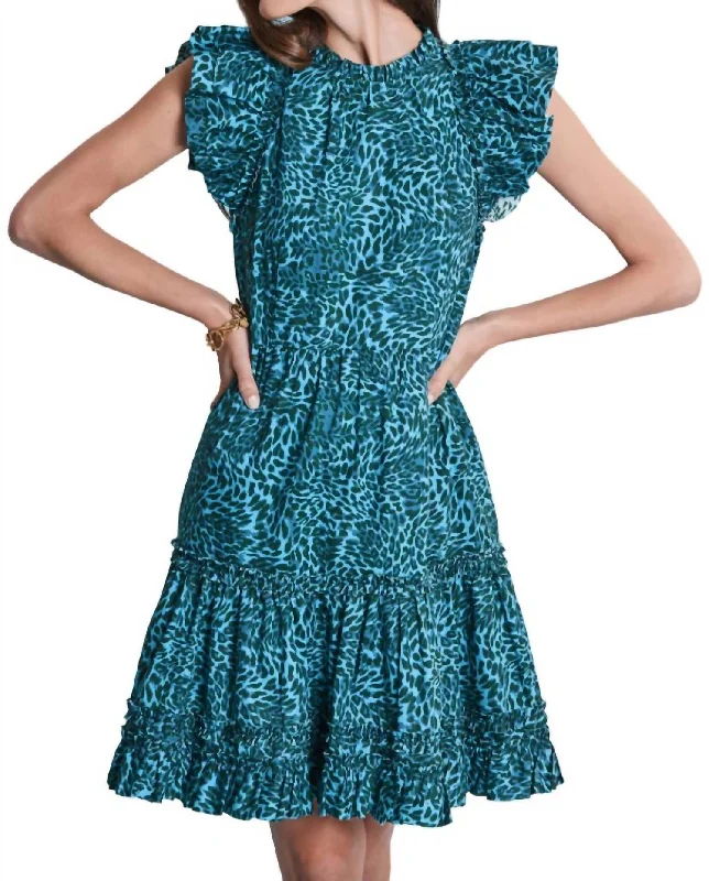 Sale For Women Ursula Cotton Animal Dress In Multi