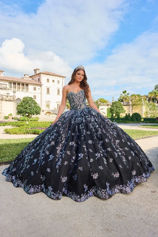 Trendy Women's Apparel Amarra 54222 Beaded A Line Long Ball Gown Glitter Quinceanera Dress Trendy Women's Apparel Amarra 54222 Beaded A Line Long Ball Gown Glitter Quinceanera Dress