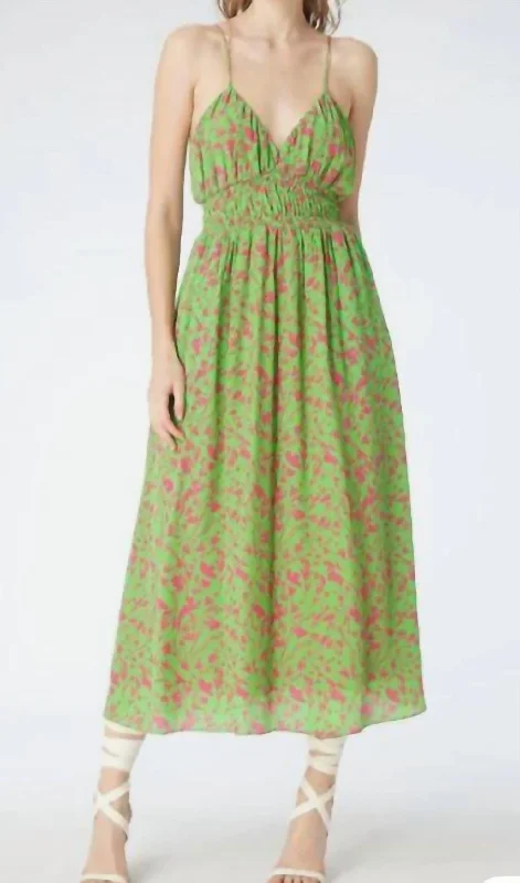 Your Timeless Wardrobe Awaits Amelie Dress In Green