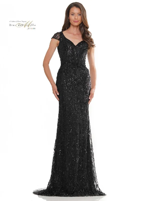 Elegant Women's Clothing Rina di Montella RD2978 Fitted Formal Evening Long Gown