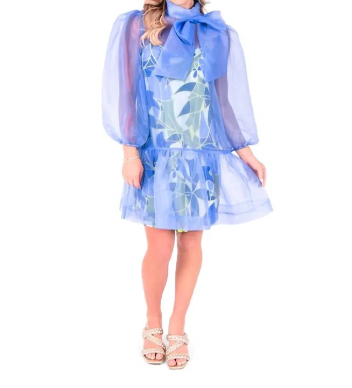 Online Clothing Boutiques Bella Dress In Holly Organza