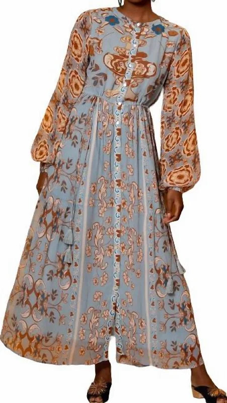 Flash Sale Starts Josefina Dress In Celestial Blue