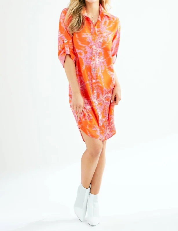 Designer Women's Fashion Online Tangerine Dream Alex Dress In Orange