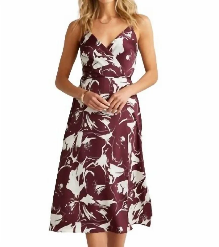 Latest Fashion Andi Dress In Fig