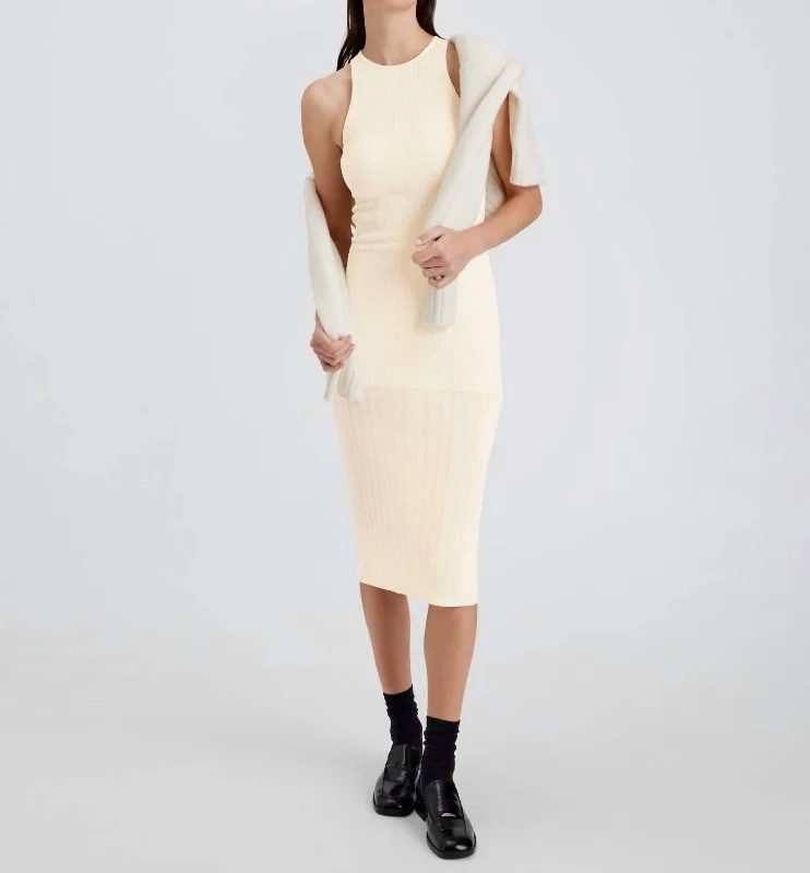 Best Online Boutiques For Women The Varena Dress In Ecru