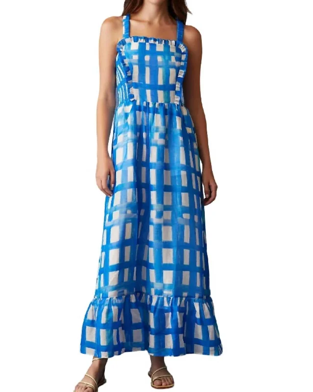 Vintage Women's Fashion Prima Dress In Amalfi Madras