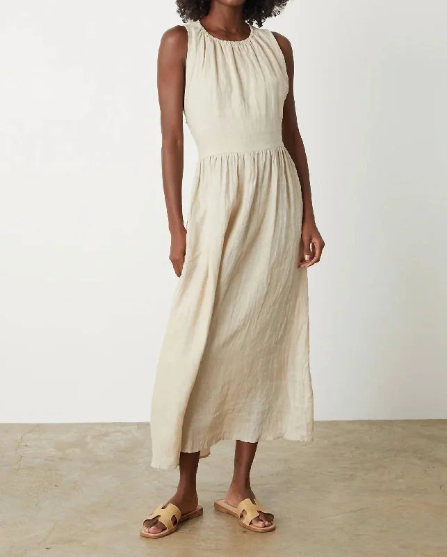 Best Seller Polly Dress In Sand