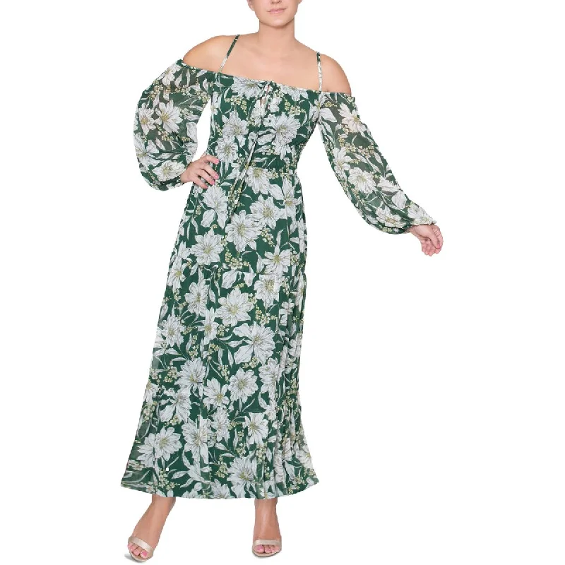 Women's Functional Outfit For Outdoor Activities Rachel Rachel Roy Womens Chiffon Floral Maxi Dress Women's Functional Outfit For Outdoor Activities Rachel Rachel Roy Womens Chiffon Floral Maxi Dress
