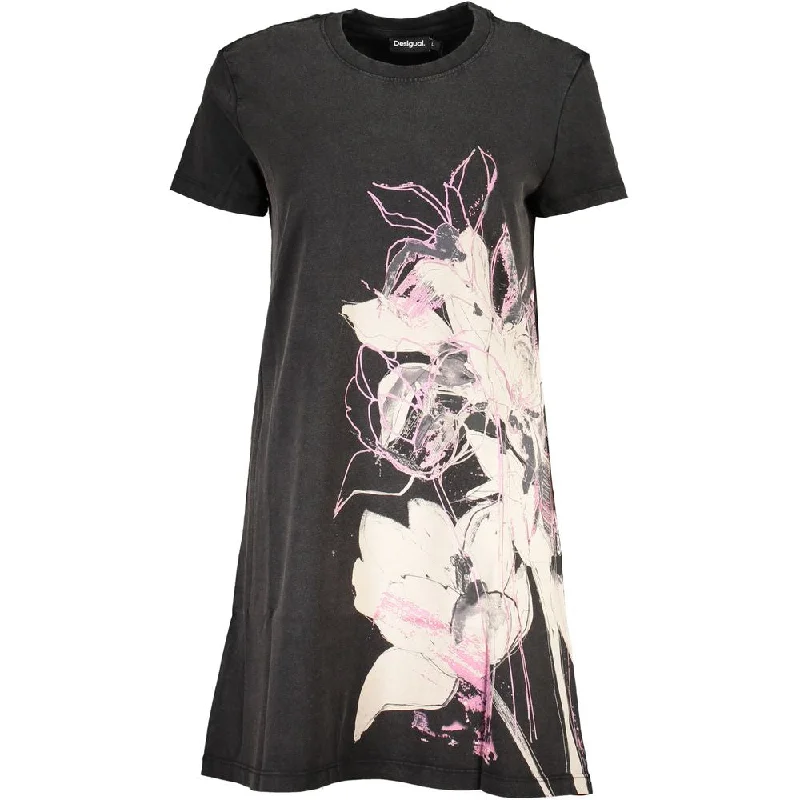 Boho - Chic Festival - Ready Style Desigual  Cotton Women's Dress