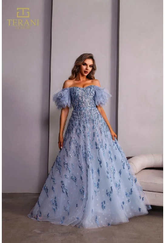 Women's Charming Outfit For Events Terani Couture 251P4500 Formal Long Ball Gown Prom Dress