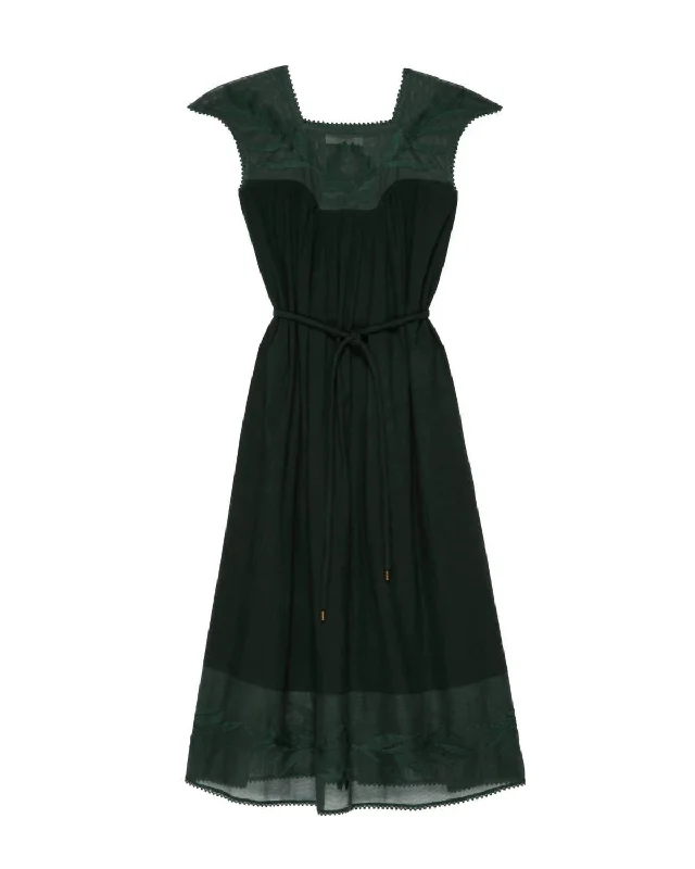 Women's Outerwear Garments Dawn Dress In Vintage Moss