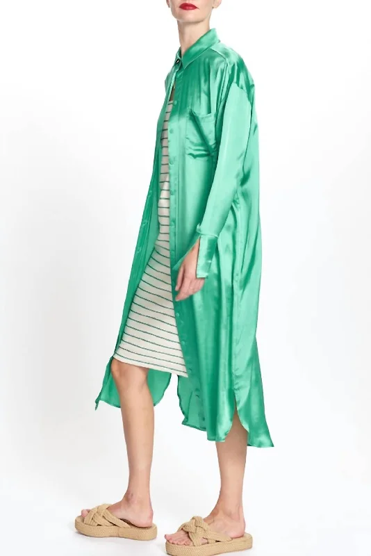 All Season Basics Discount Joey Dress In Jade