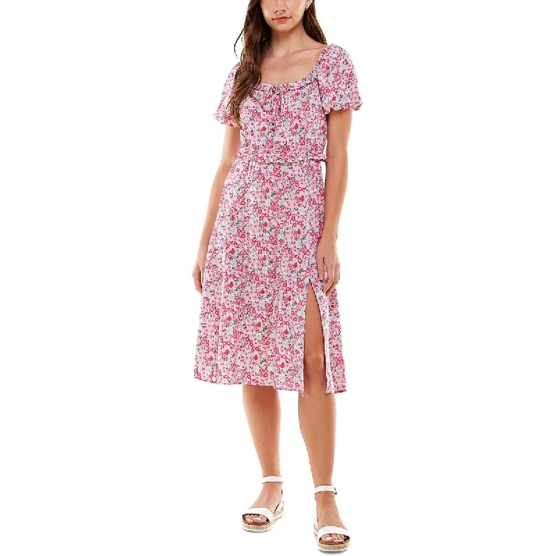 Women's Comfy Loungewear Outfit Kingston Grey Womens Juniors Floral Print Cut-Out Back Midi Dress Women's Comfy Loungewear Outfit Kingston Grey Womens Juniors Floral Print Cut-Out Back Midi Dress