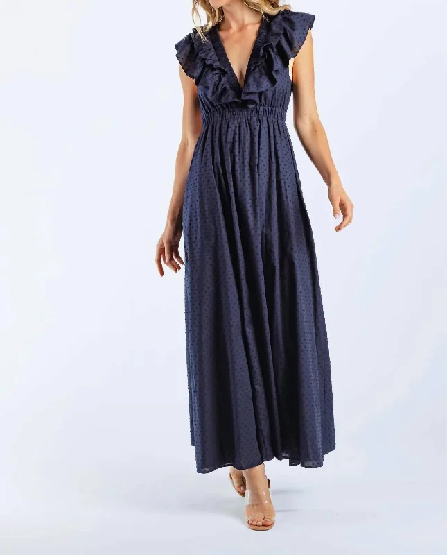 Seasonal Women's Fashion Trends Florence Dress In Navy