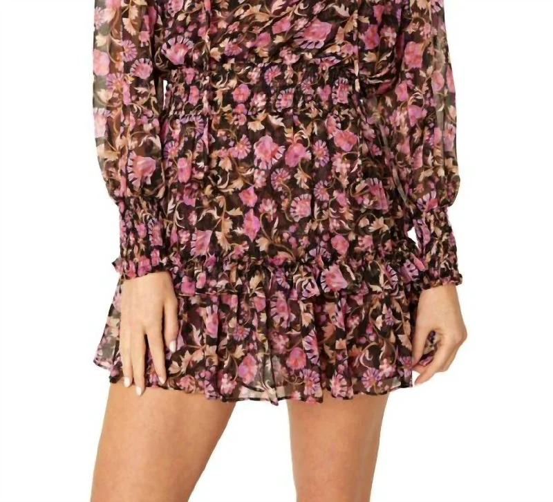 Women's Professional Outfit Karla Dress In Rosetta Fleur