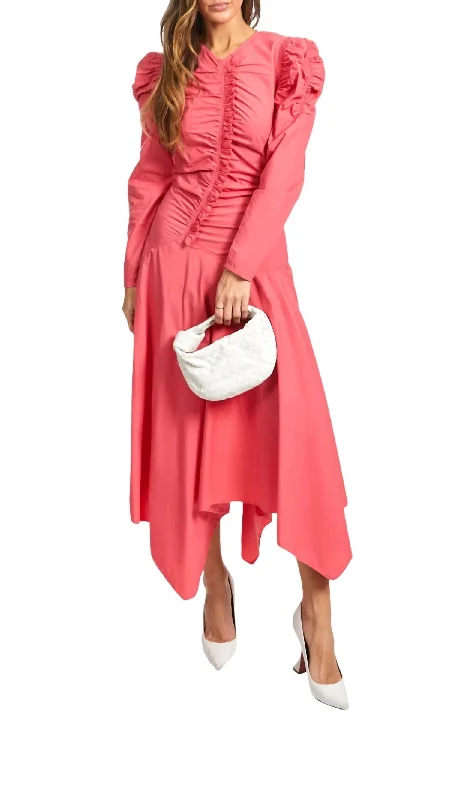 Trendy Fashion For Women Priyanka Dress In Honeysuckle