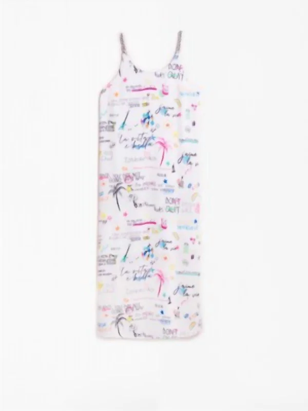Embrace New Fashion Gina Dress In White