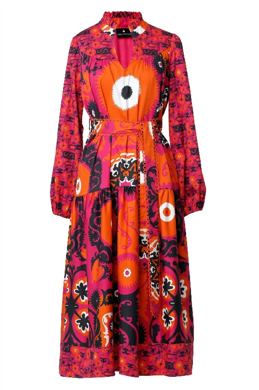Online Shopping Boutiques Women's Josephine Dress In Pink