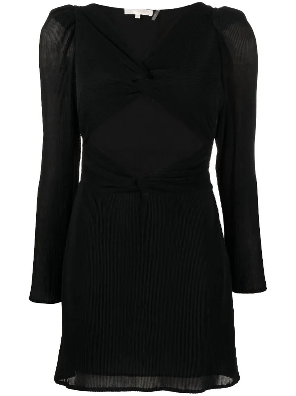Trendy Pulse Nanita Dress In Black