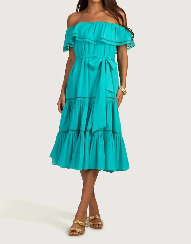 Women's Elegant Formal Outfit Salima Dress In Oasis