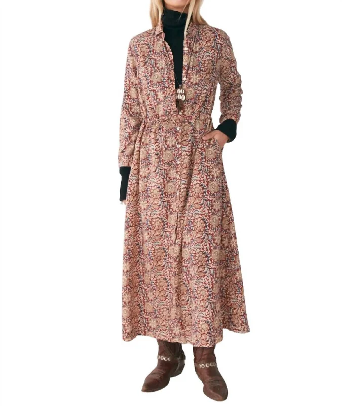 Great Prices On Feminine Styles Justine Dress In Hot Paddy
