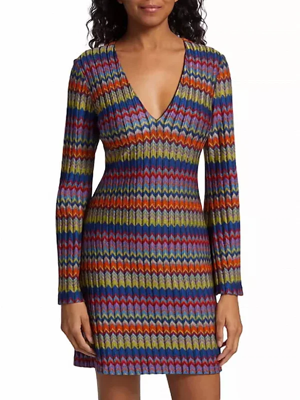Modern Women's Fashion Maya Dress In Multi Combo