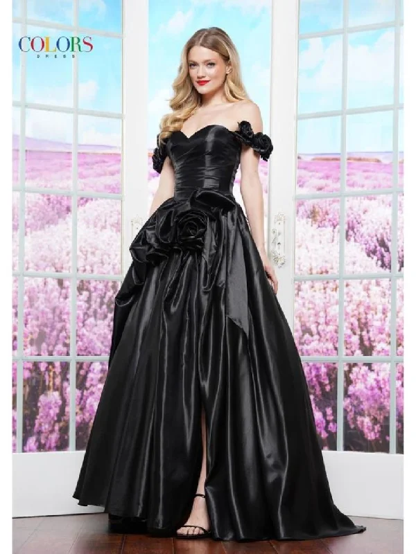 Workwear Fashion for Women Colors 3521 Long Ball Gown Formal Evening Prom Dress