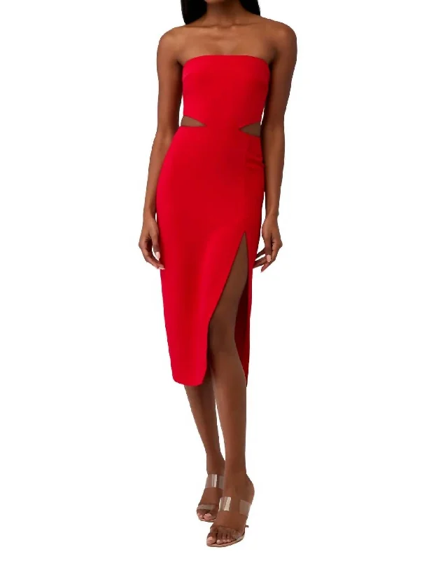New Season Fashion Preview Kloss Dress In Red