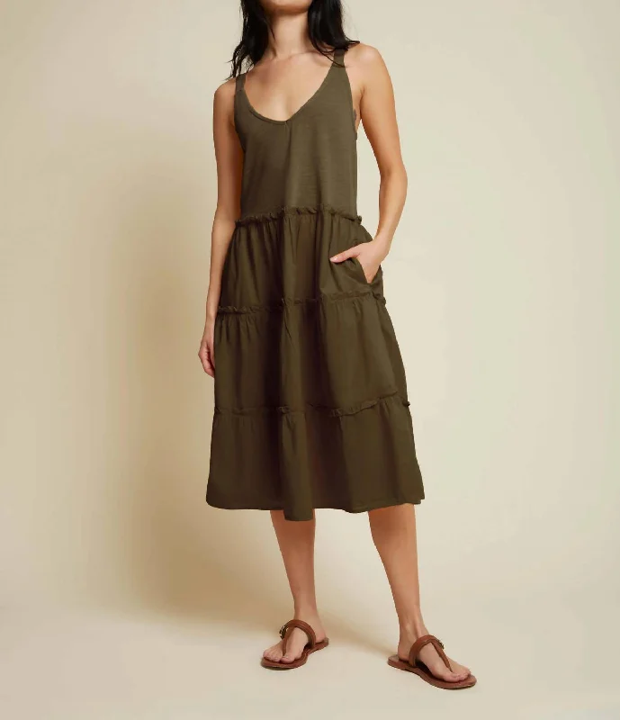 Modern Women's Apparel Hannah Dress In Seaweed