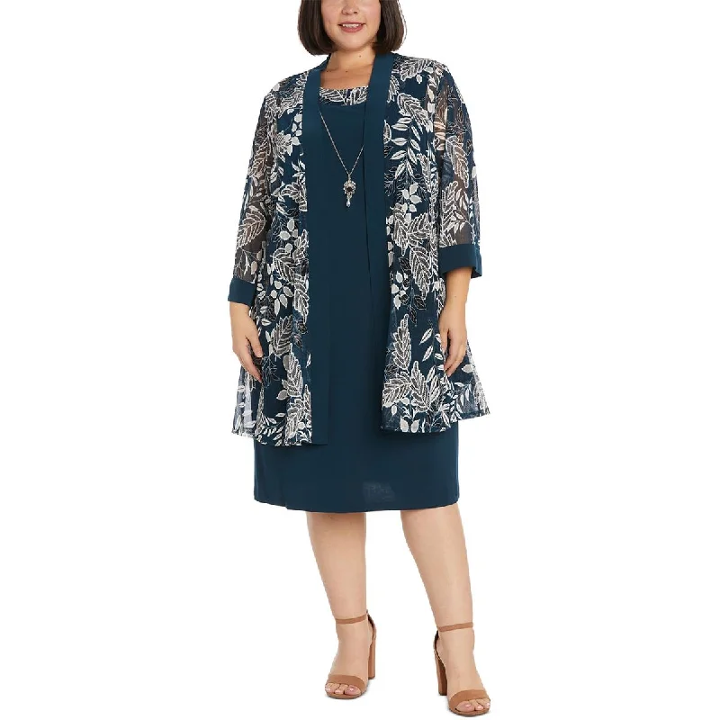 Classic Women's Clothing Styles R&M Richards Womens Plus Floral Print Mother Of The Bride Two Piece Dress Classic Women's Clothing Styles R&M Richards Womens Plus Floral Print Mother Of The Bride Two Piece Dress