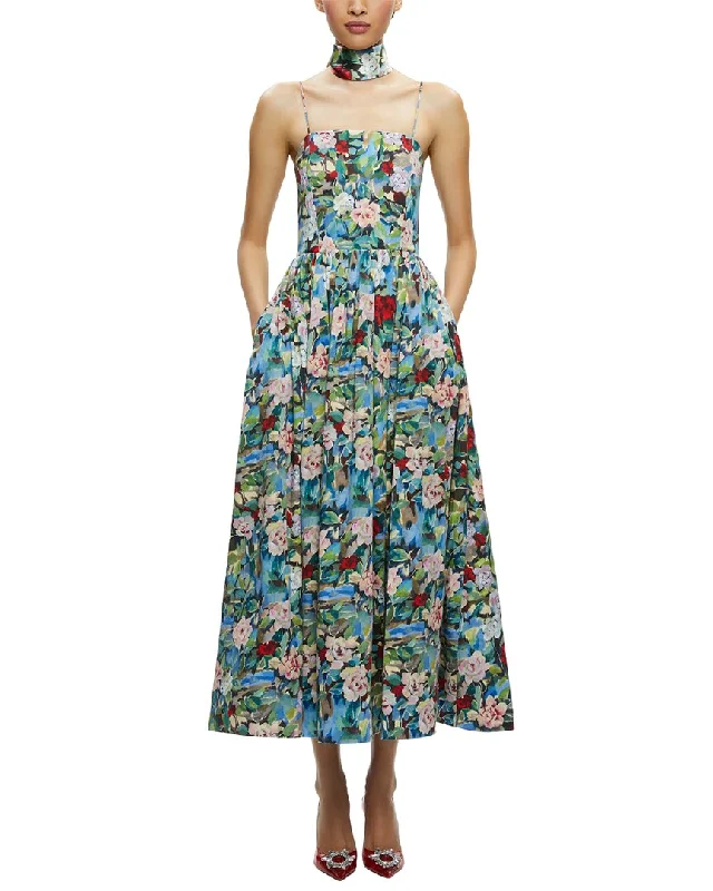 Evening Elegance alice + olivia Glynis Scarf Dress