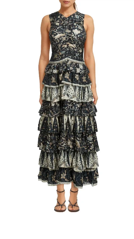 Women's Casual Clothing For Lounging Ariah Dress In Blue