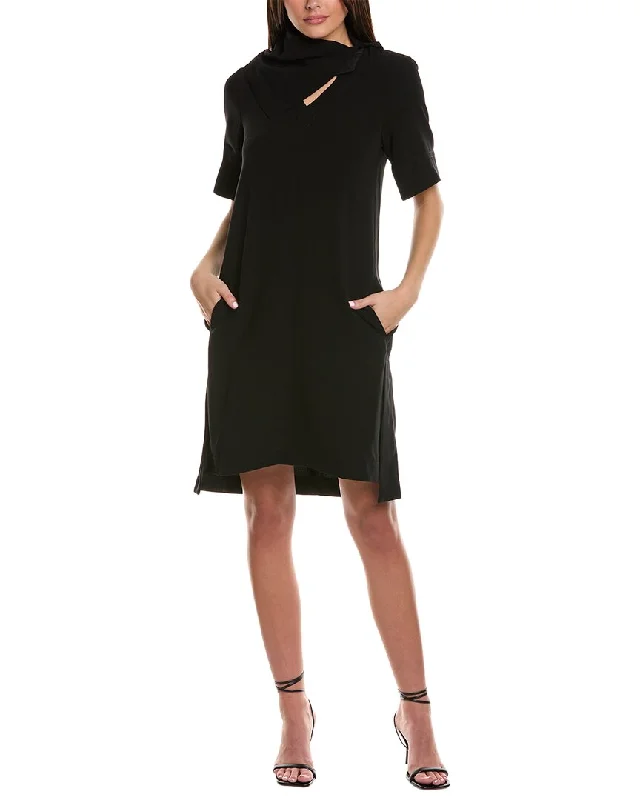 Bold Prints Casual Chic 3.1 Phillip Lim Removable Scarf Dress