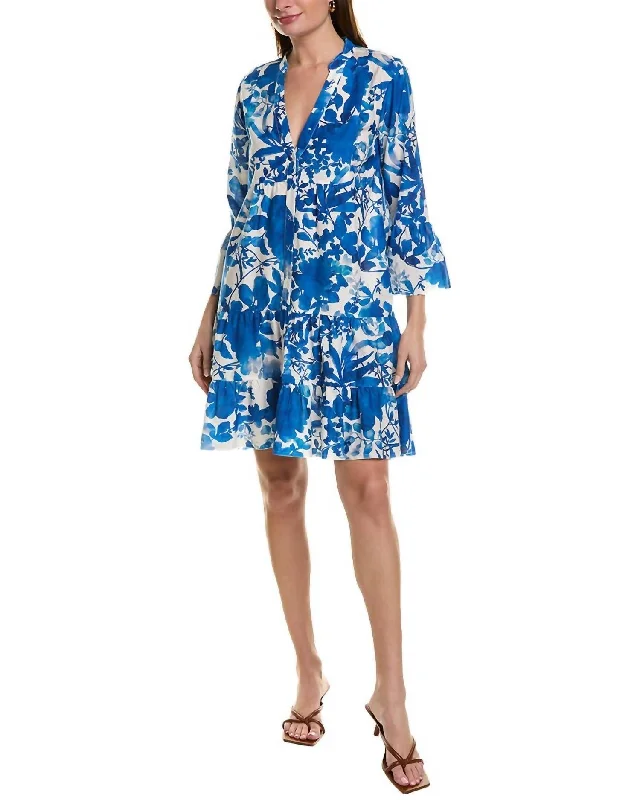 Fashionista Favorites Beach Vibes Dress In Bomo Cobalt