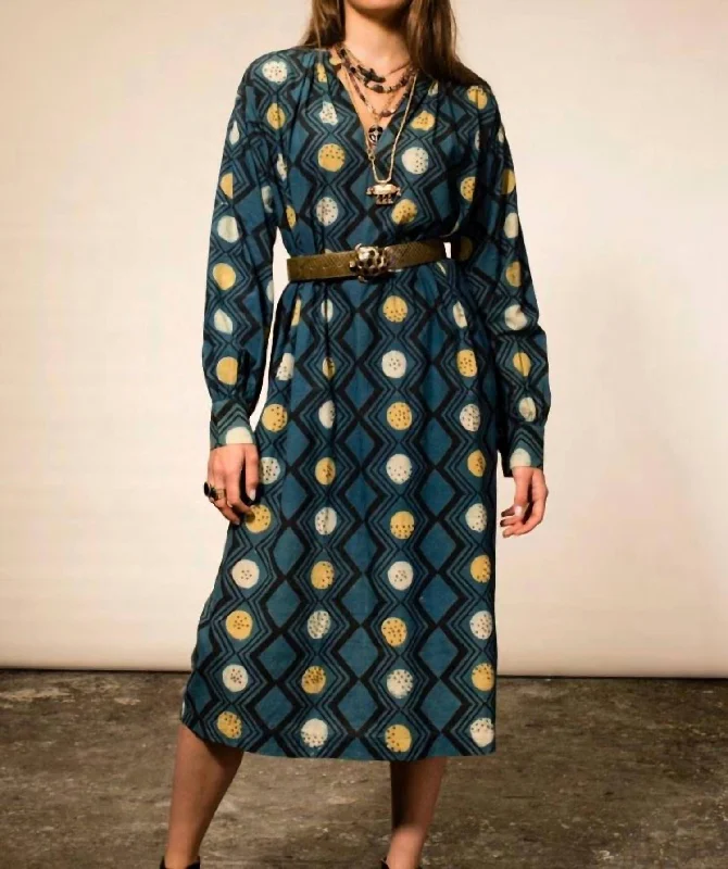 Best Seller Karma Dress In Indigo