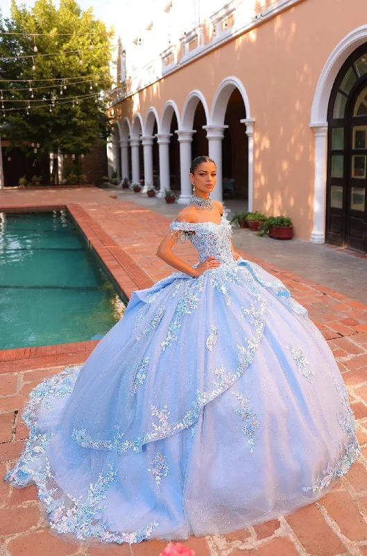 Comfortable Women's Outfits Amarra 54305 Long Ball Gown Sweet 16 Detachable Bow Quinceanera Dress Comfortable Women's Outfits Amarra 54305 Long Ball Gown Sweet 16 Detachable Bow Quinceanera Dress