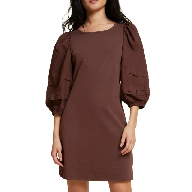 Snag Fabulous Fashion Bargains Calissa Dress In Pinot Noir
