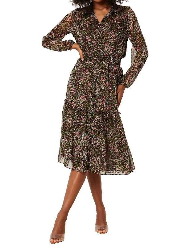 Limited Time Offer Laysi Dress In Spring Bouquet