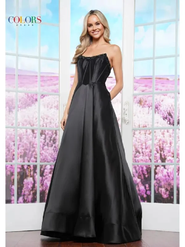 Easygoing Women's Style Colors 3478 Formal Ball Gown Long Evening Prom Dress