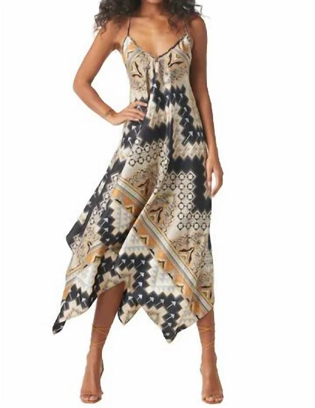 Clothes For Woman Delfina Dress In Alhambra