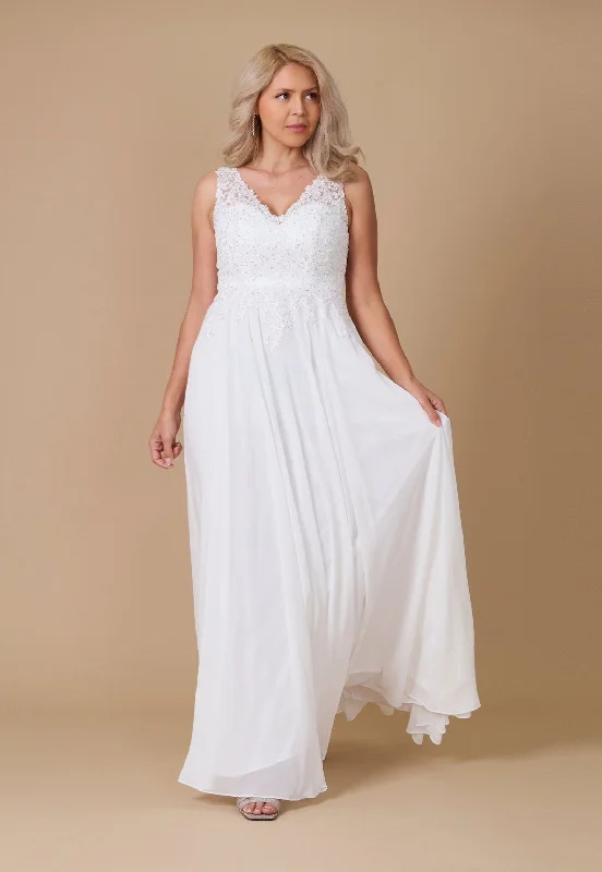 Trendy Women's Outfits for Casual Wear Long Formal Dress Plus Size Evening Gown Ivory Trendy Women's Outfits for Casual Wear Long Formal Dress Plus Size Evening Gown Ivory