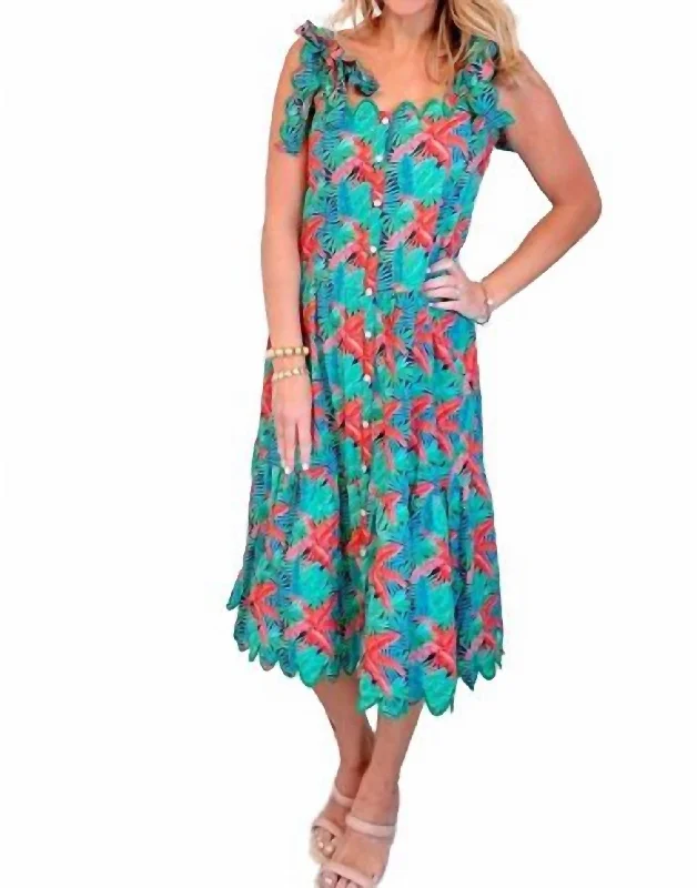 Premium Fashion Nikolai Dress In Firecracker Fiesta
