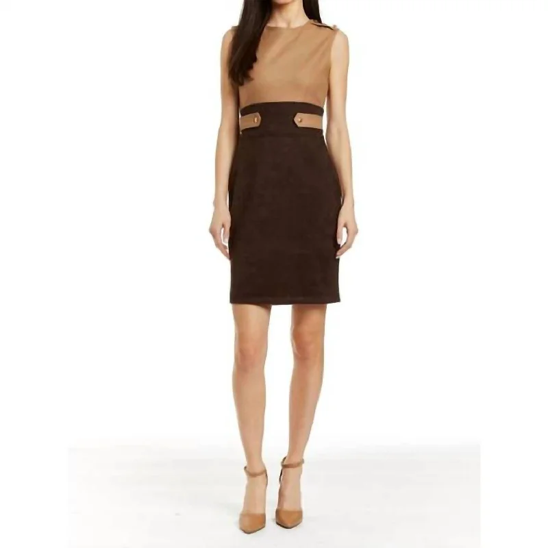 Trend Alert Mara Dress In Camel
