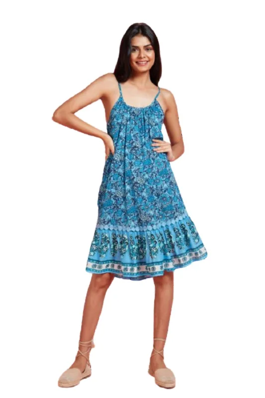 Enjoy Discount Delta Dress In Blue Joey