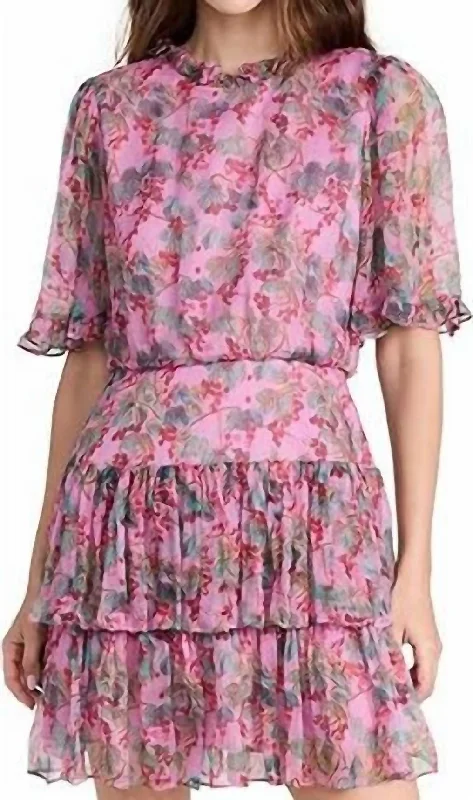 Women's Transitional Clothes Ava D Dress In Mulberry