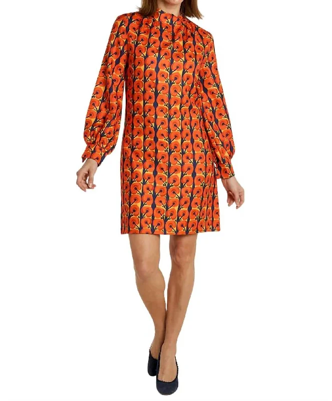 Affordable Online Boutiques Emery Dress In Vine Fire