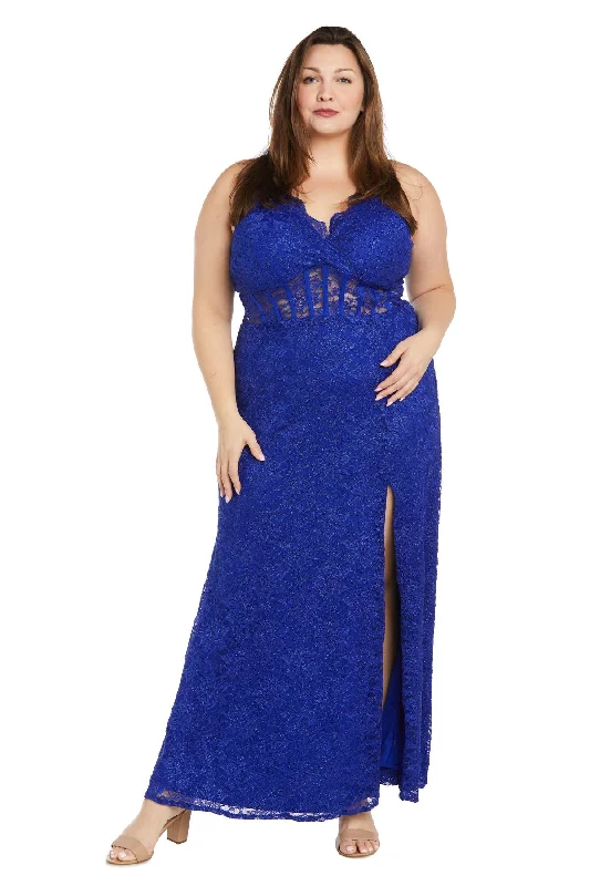 Casual Style for Busy Women Morgan & Co 12938W Long Lace Evening Gown Formal Plus Size Dress Casual Style for Busy Women Morgan & Co 12938W Long Lace Evening Gown Formal Plus Size Dress