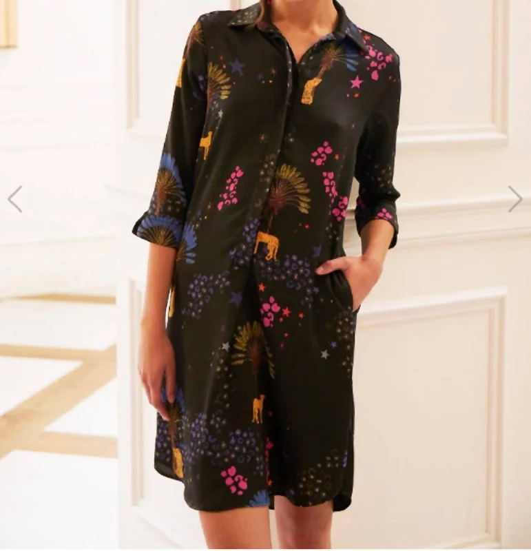 Best Boutiques Online Adriana Dress In Cheetah Print