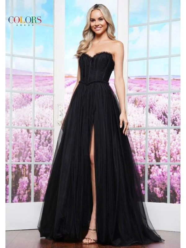 Versatile Women's Fashion Colors 3486 Formal Ball Gown Long Prom Dress